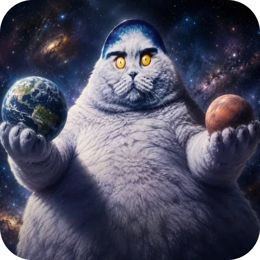 cosmic folk holds the worlds